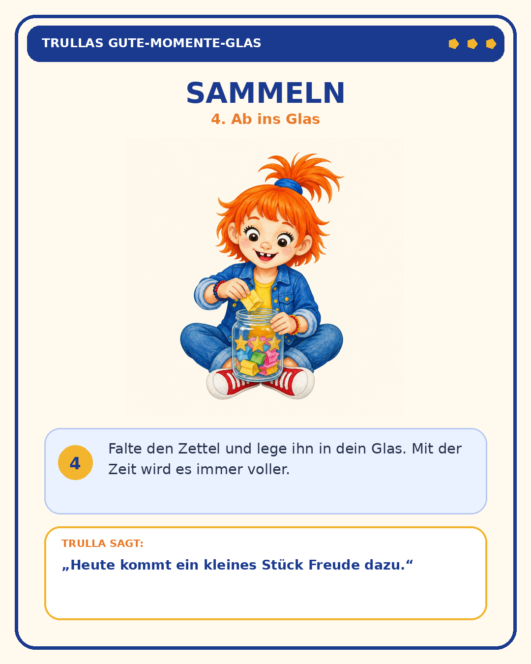 Schritt 4: Sammeln