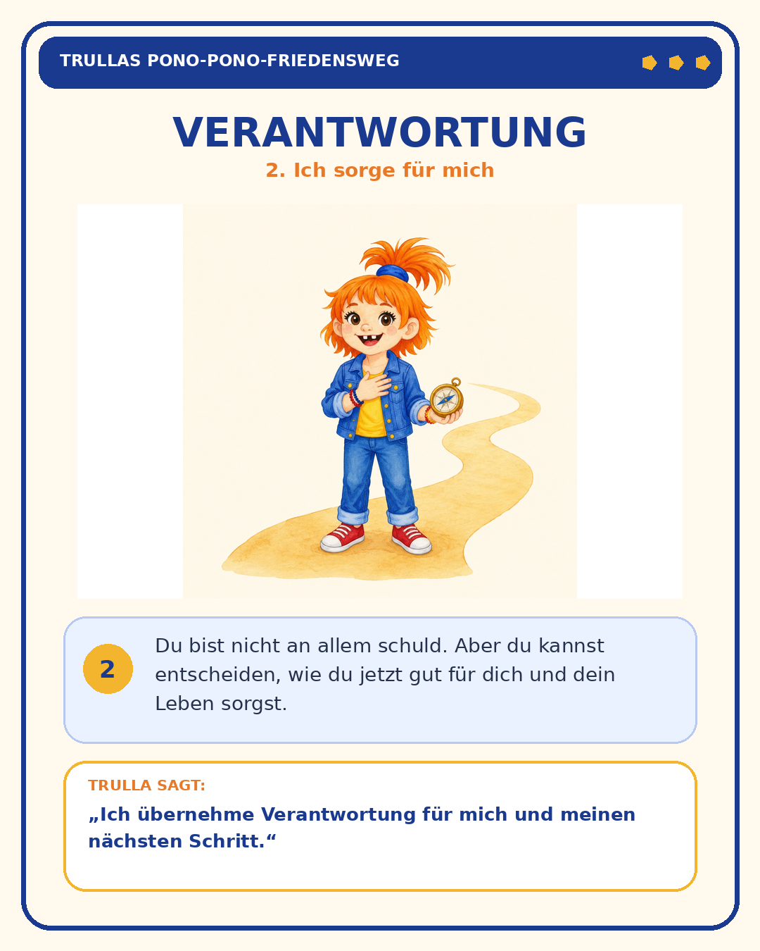 Schritt 2: Verantwortung