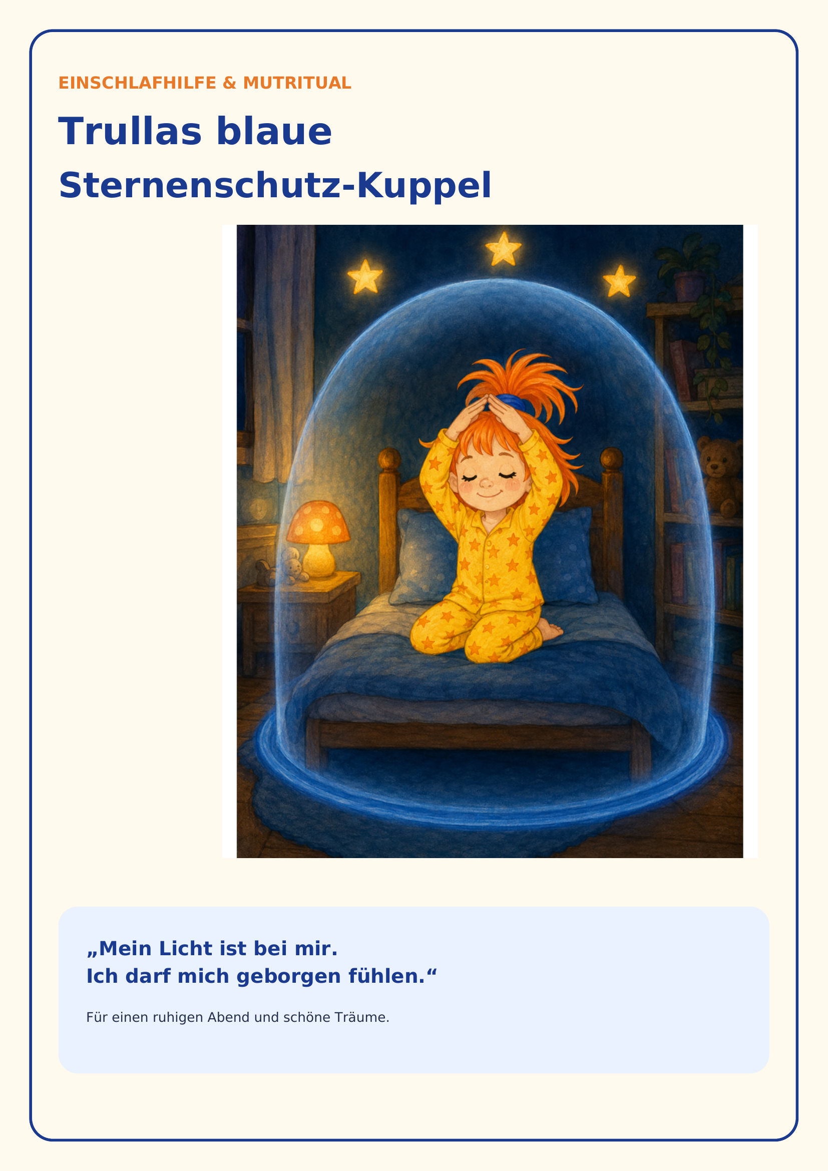 Sternenschutz-Kuppel, Seite 1